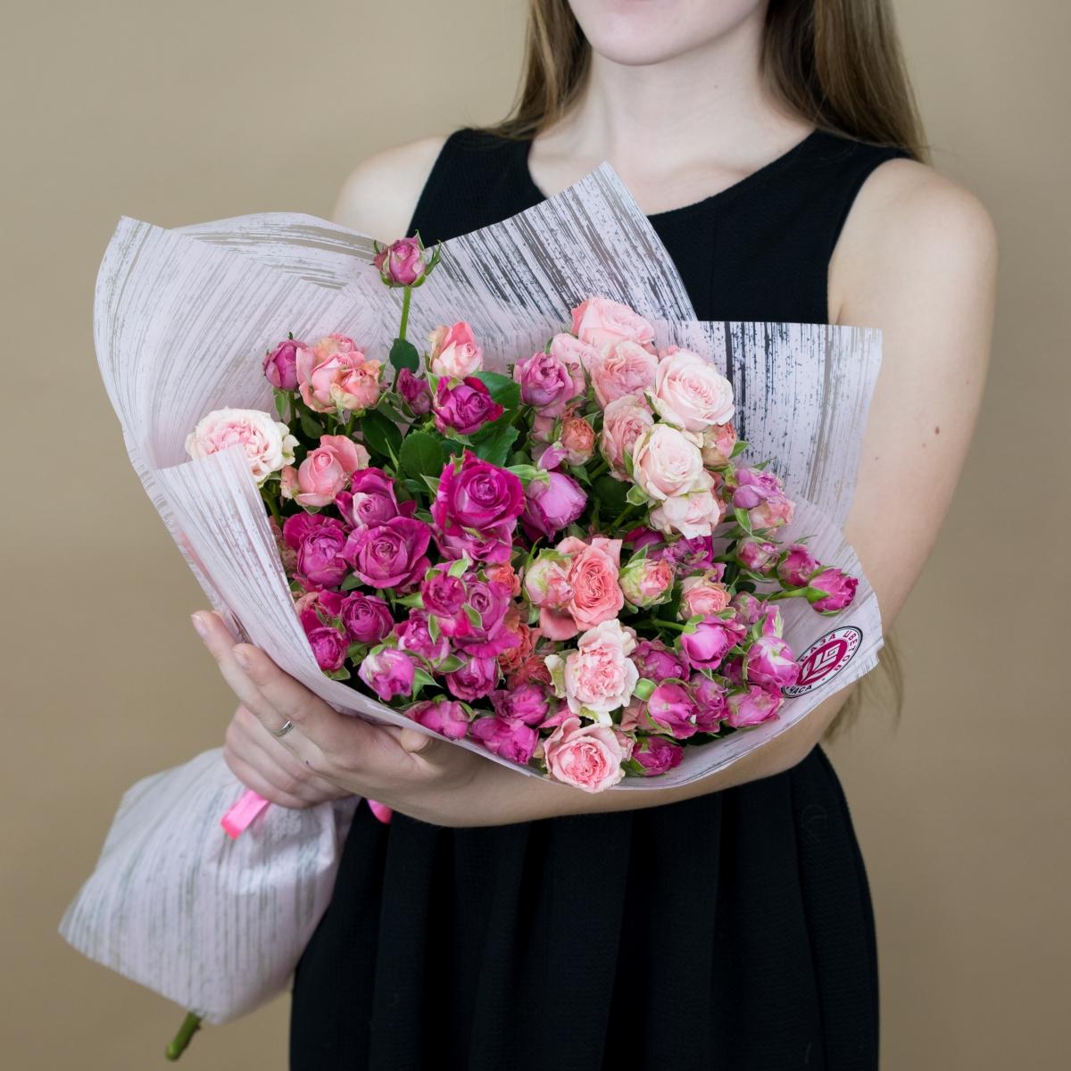Розы кустовые розовые Артикул: 4408