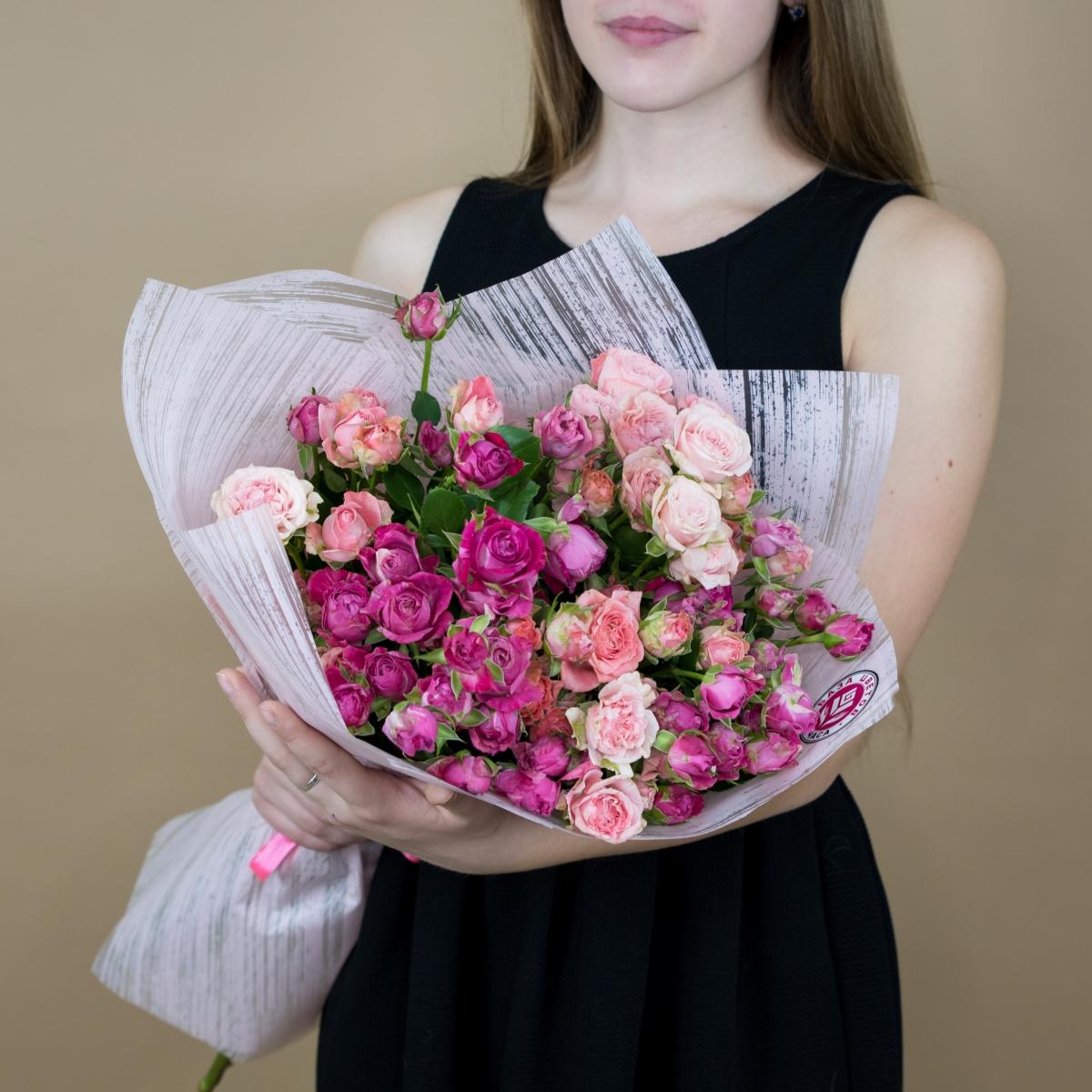Розы кустовые розовые Артикул: 4408
